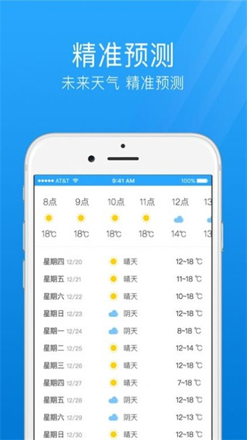 最准天气预报通